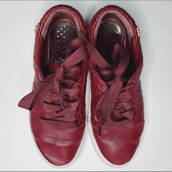 Tory Burch Marion Quilted Leather Sneakers - Picture 2 of 8